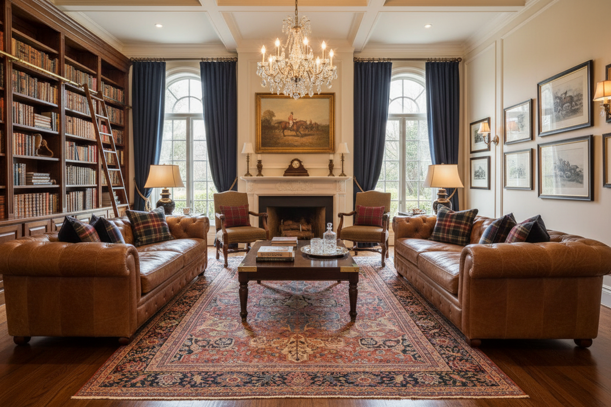 The " SHAH" Antique Persian Mahal- Feraghan  Rug – Hand-Knotted Vintage Rug – 9 x 12