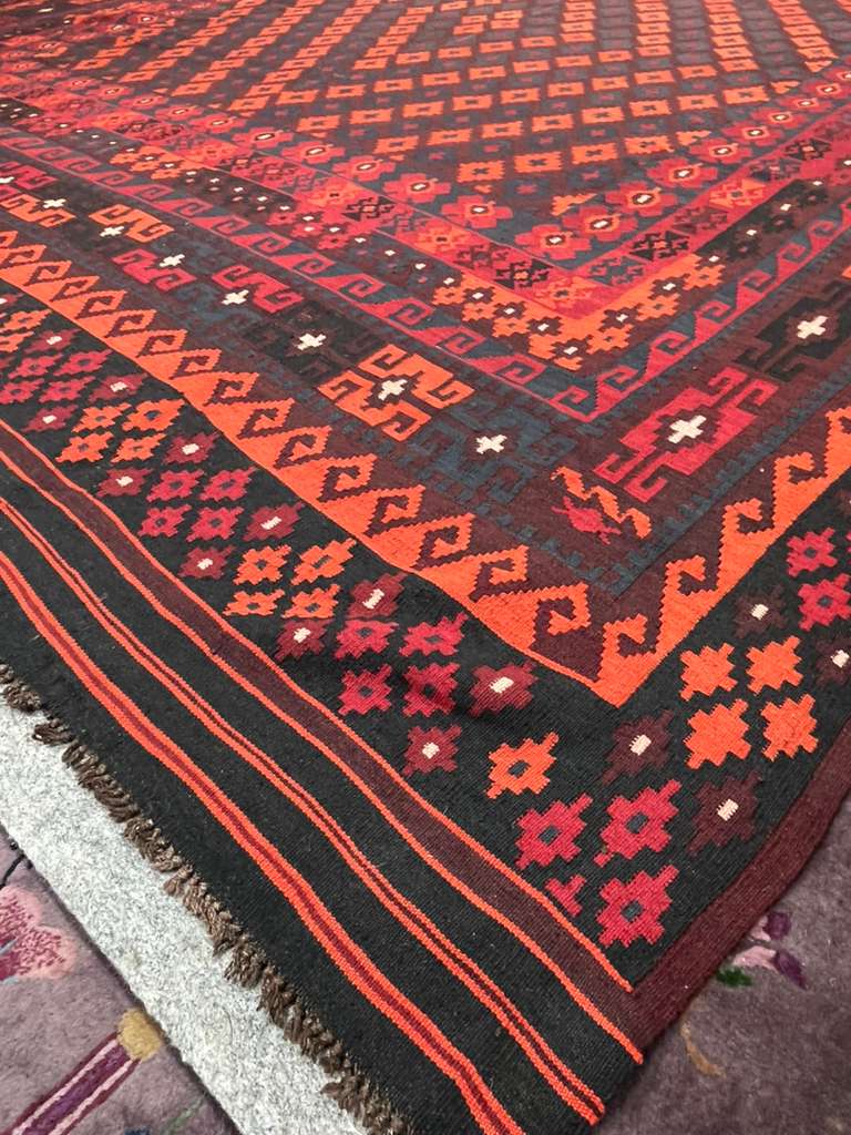Maimana Kilim – 10 x 16.5 (#5810)