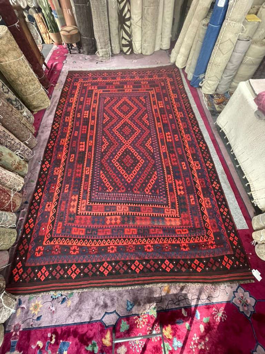 Maimana Kilim – 9.7 x 15.2 (#5841)