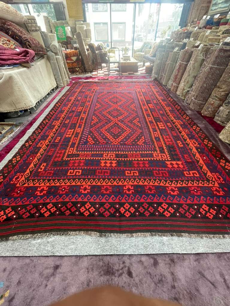 Maimana Kilim – 9.7 x 15.2 (#5841)