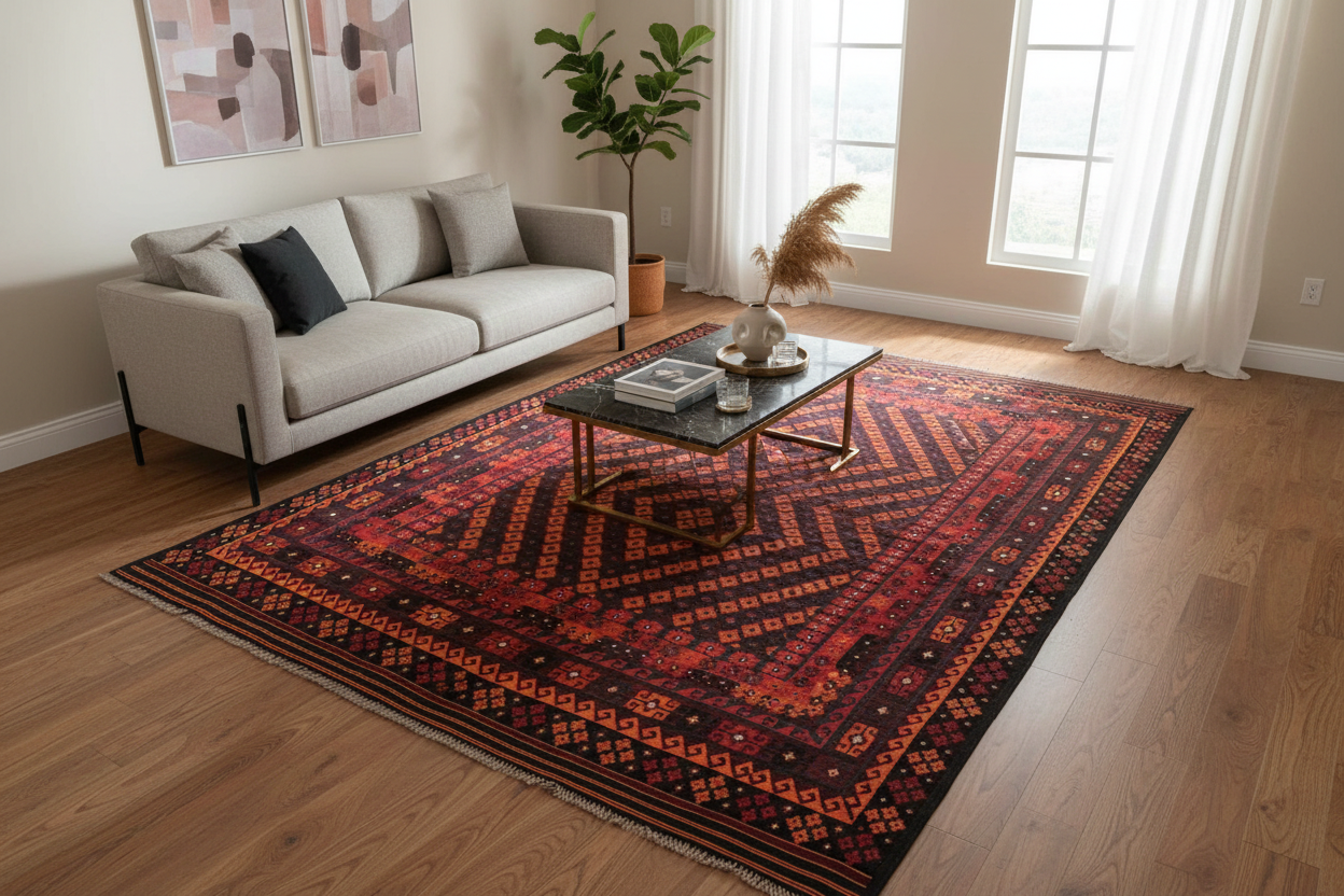 Maimana Kilim – 10 x 16.5 (#5810)