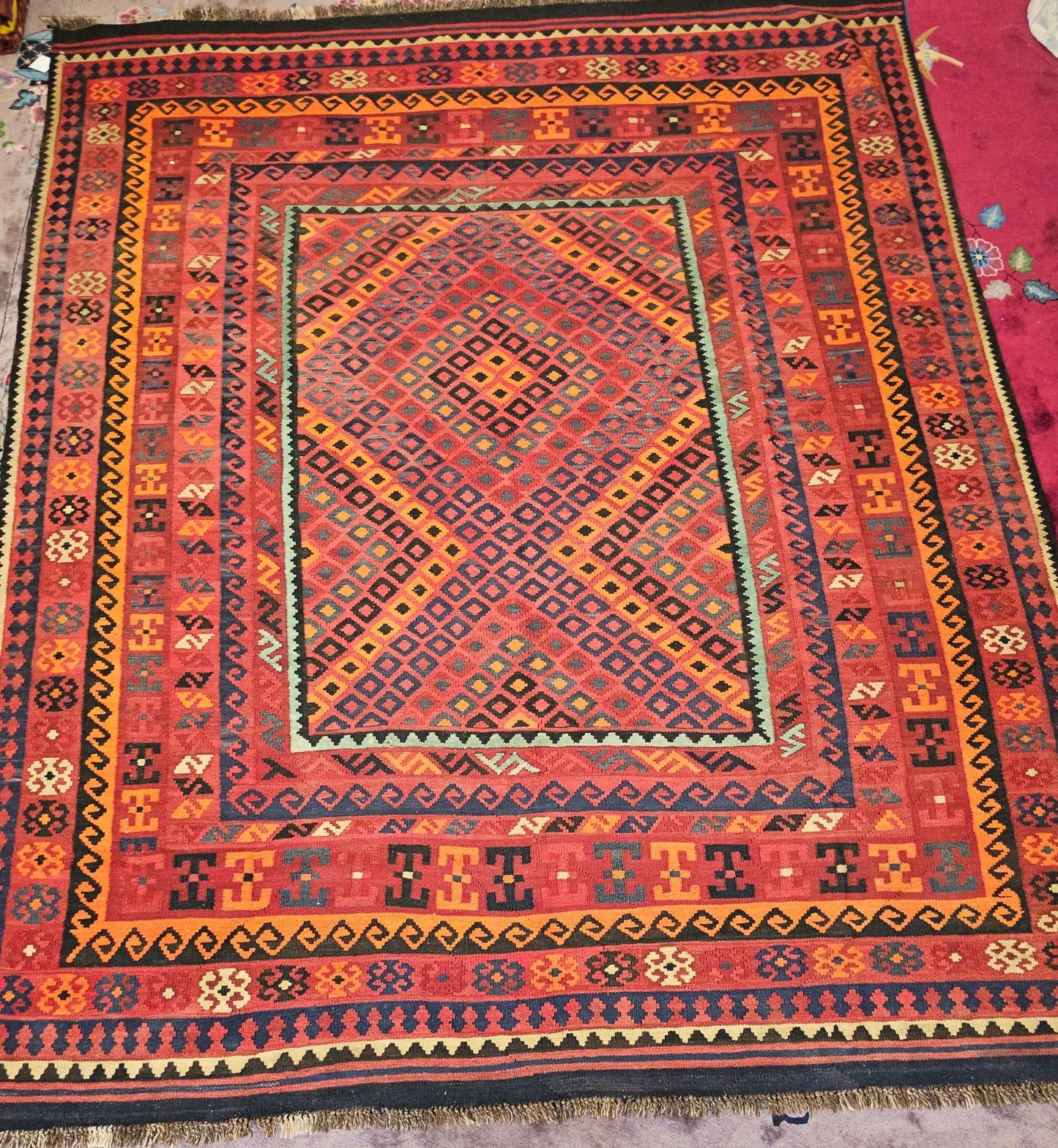 8970 Afghan Maimana Kelim