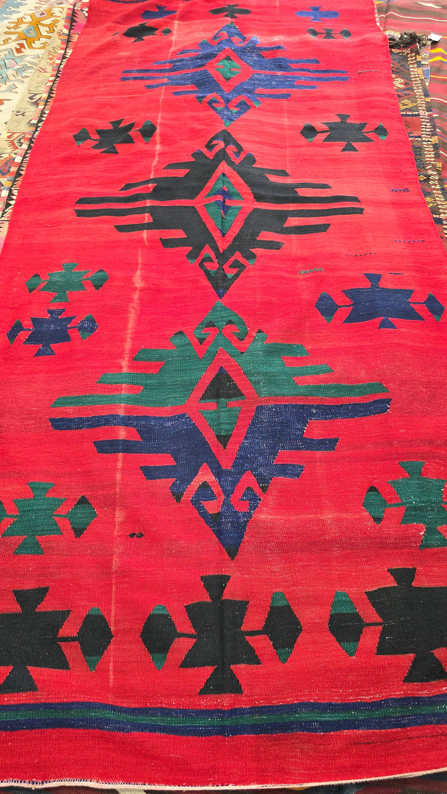 Antique Turkish Kelim #5722