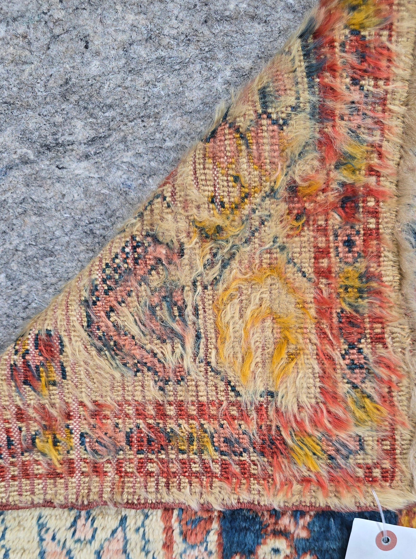 Antique Turkish Angora  Rug – Hand-Knotted Wool (Circa 1920) (#10435) – 4.5x5.2