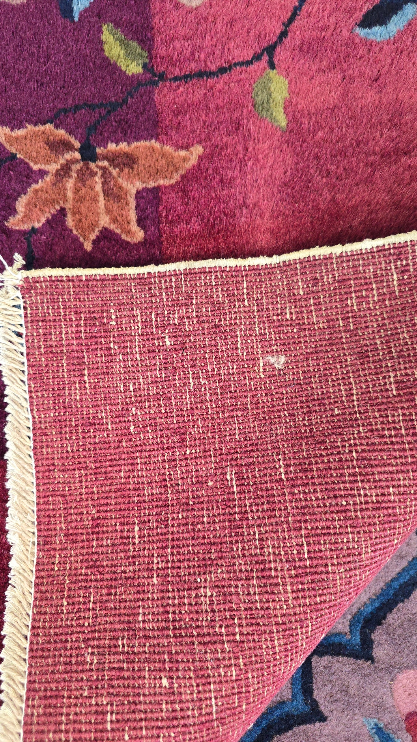 1920s Art Deco Nichols Chinese Rug 9x11.6