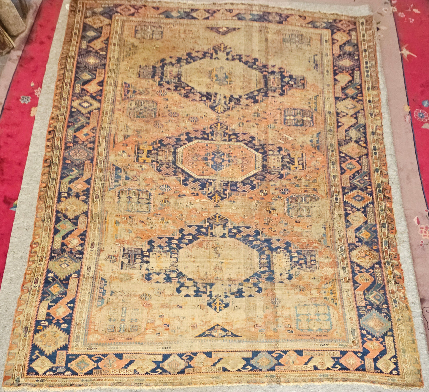 19th century Antique Persian Soumak