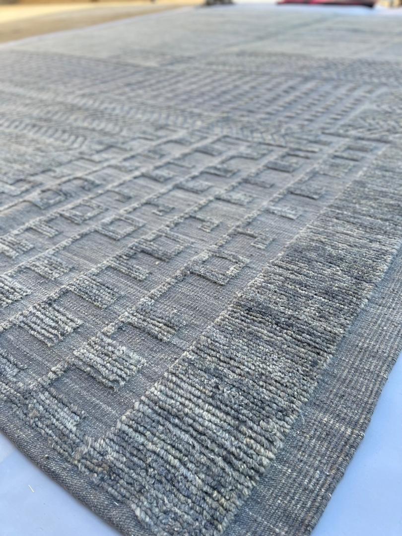 The John Ahmad Rug" – In Wolf Grey
