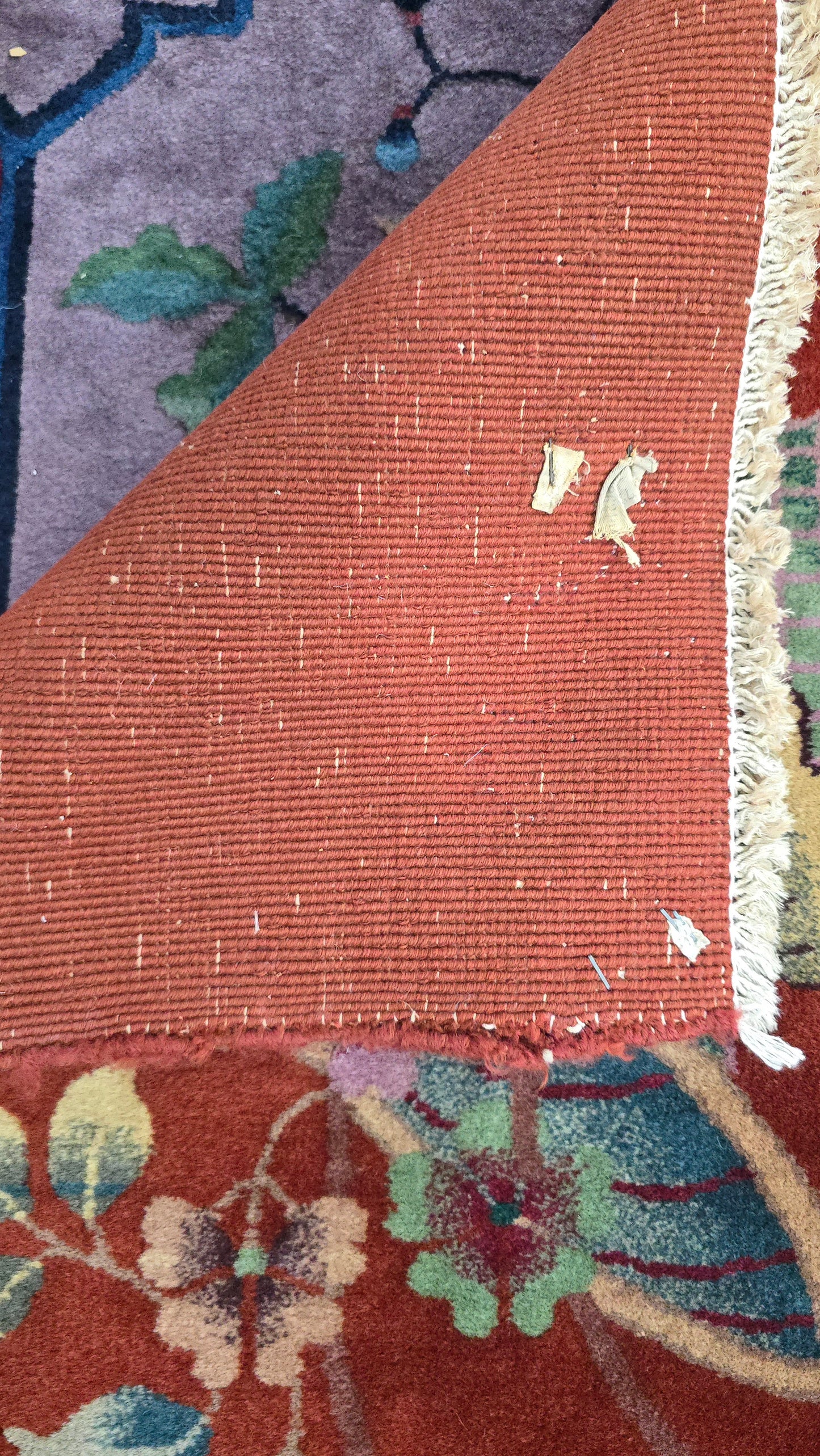 1920s Art Deco Nichols Chinese Rug 9x11.6 )