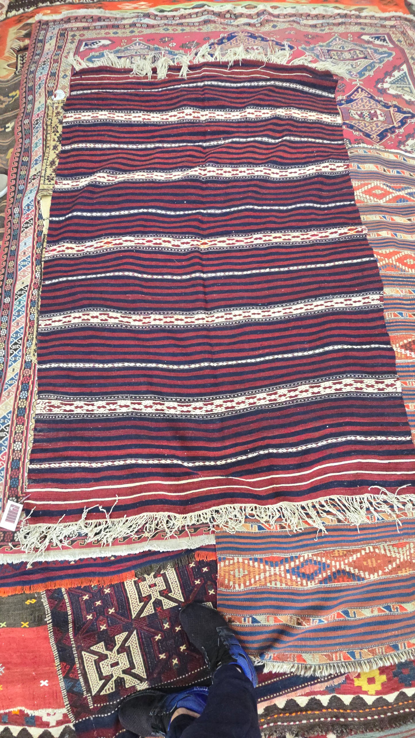 Antique Turkish Kelim #5087