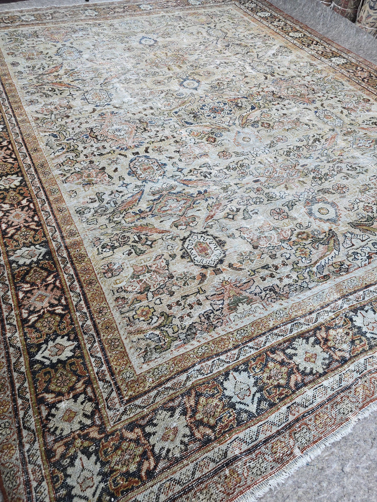 Antique Persian Sultanabad Rug – Hand-Knotted Wool (Circa 1920s) (#10337)