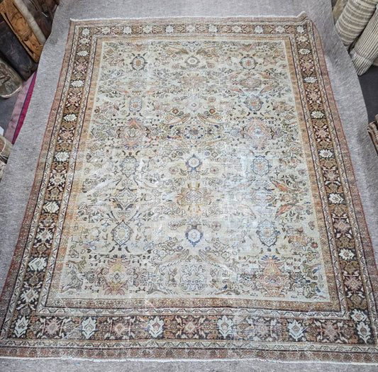 Antique Persian Sultanabad Rug – Hand-Knotted Wool (Circa 1920s) (#10337)