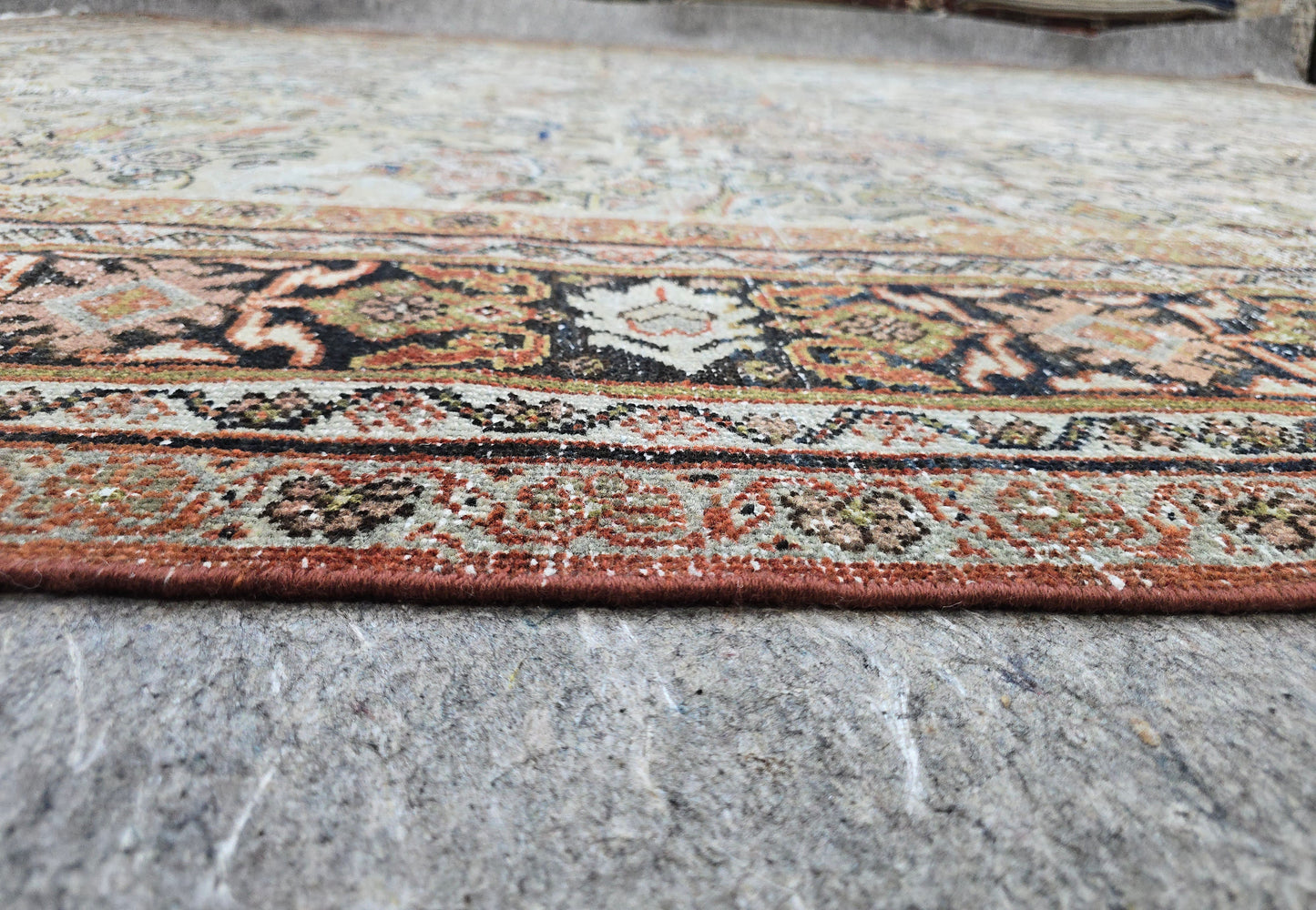 Antique Persian Sultanabad Rug – Hand-Knotted Wool (Circa 1920s) (#10337)