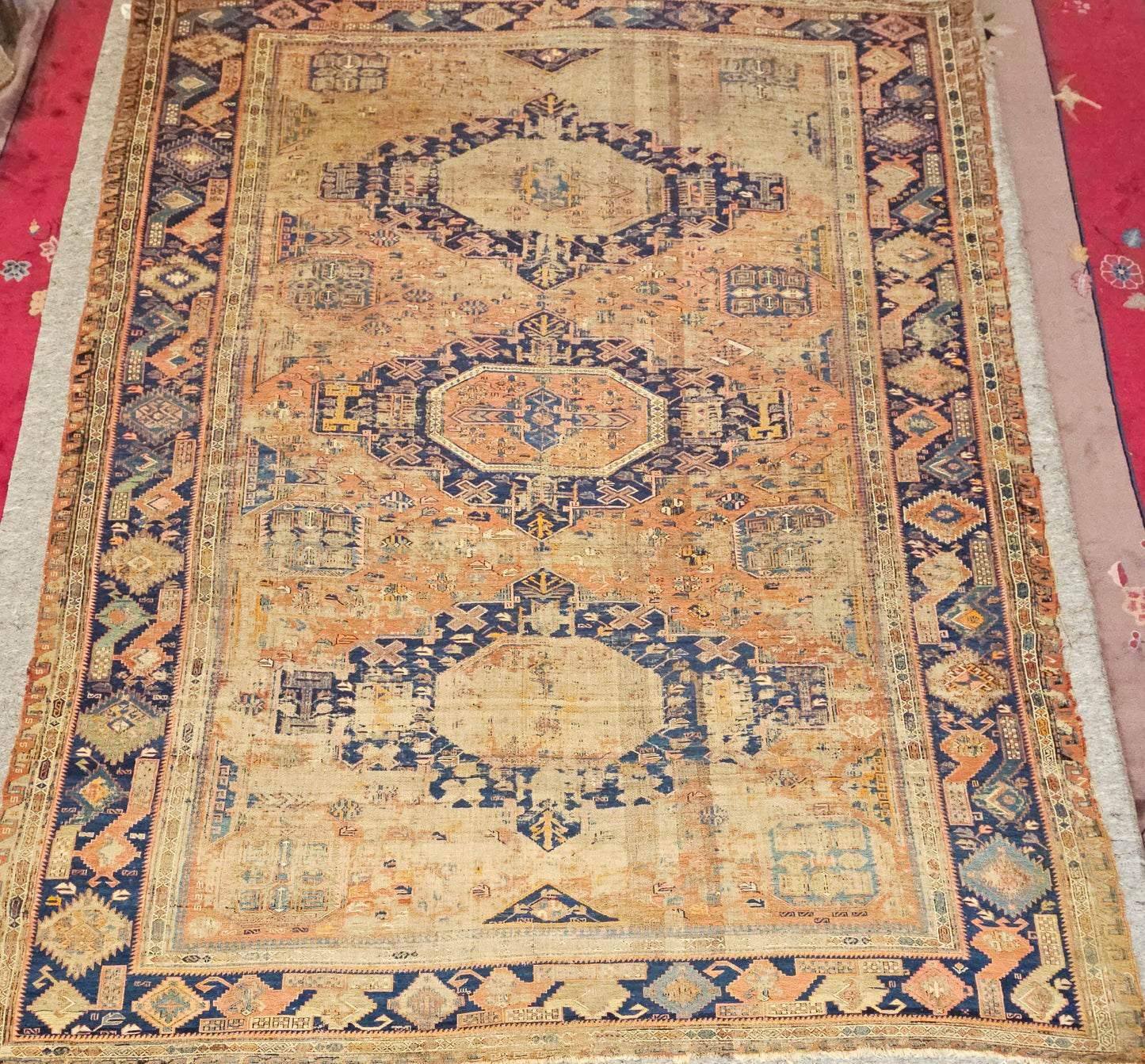 19th century Antique Persian Soumak