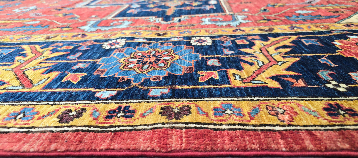 Heriz Afghan Rug – 8x10
