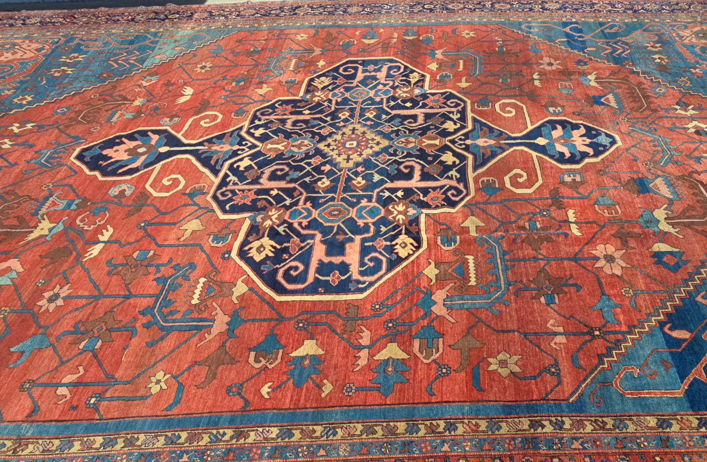 19th Century Palace sized Bakshaish 13.2x19.6