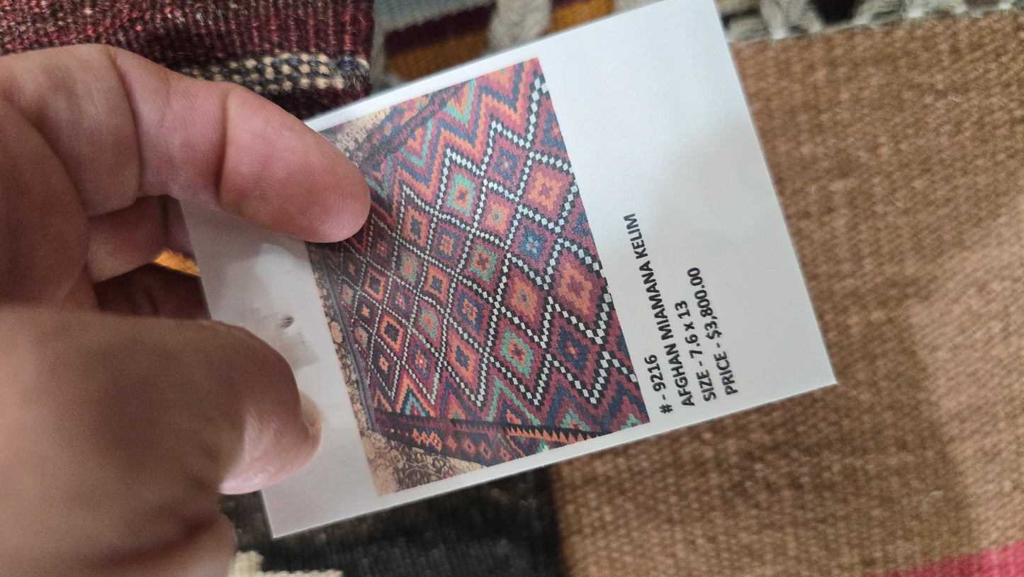Antique Turkish Kelim #9216