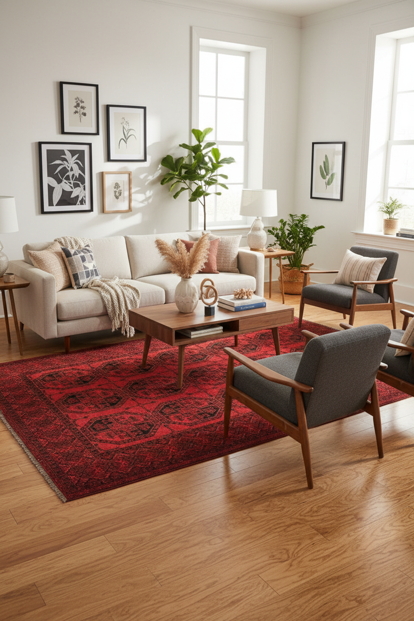 Antique Ersari Turkoman Rug Circa 1920s – Handwoven Tribal Design ( 10 x 15)