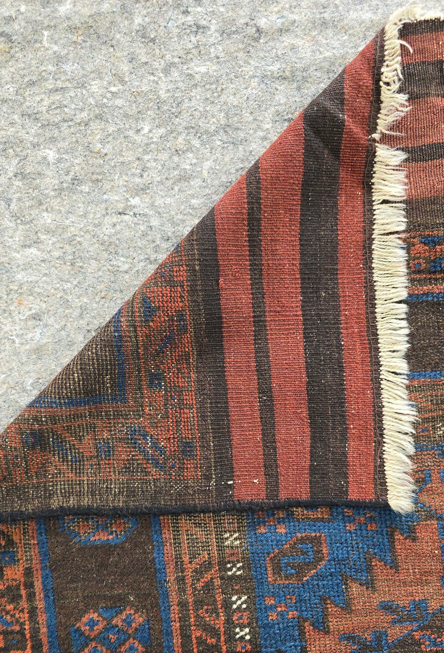 Antique Mushwani Baluch Rug Circa 1900s  Size 4.2 x 6.4  #19212