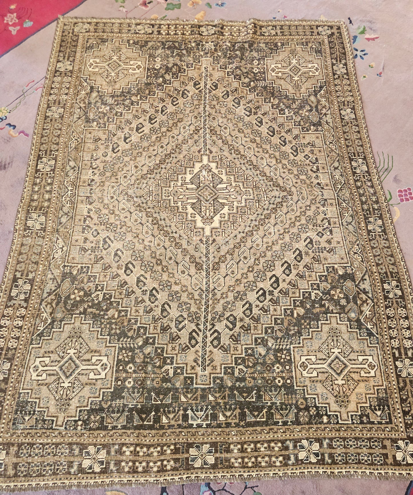 Antique Persian Afshar 6x9