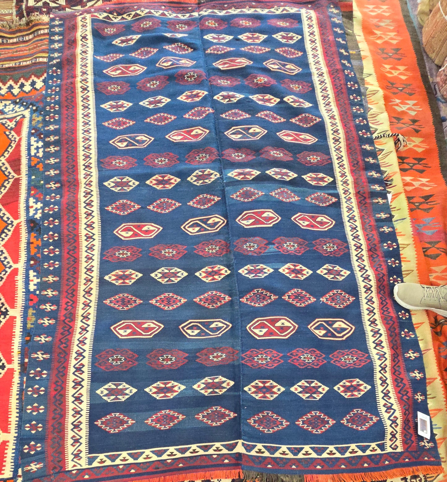 Antique Turkish Kelim #5612