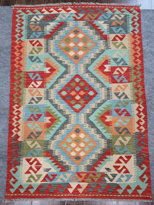 New Afghan Kelim #0428