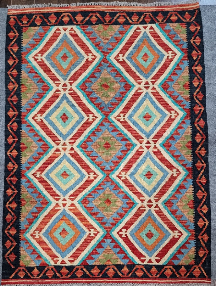 New Afghan Kelim #0258