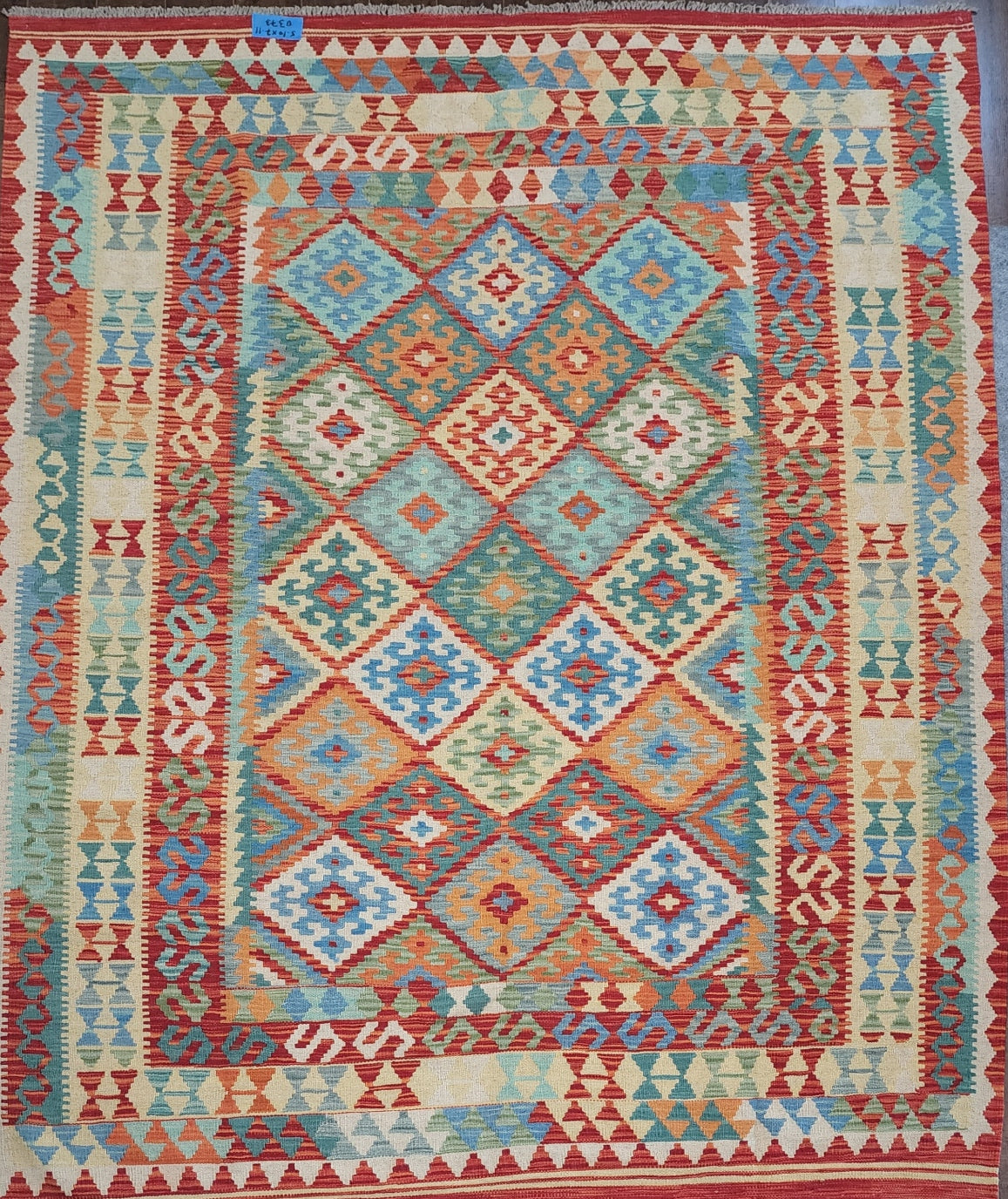 New Afghan Kelim #0373