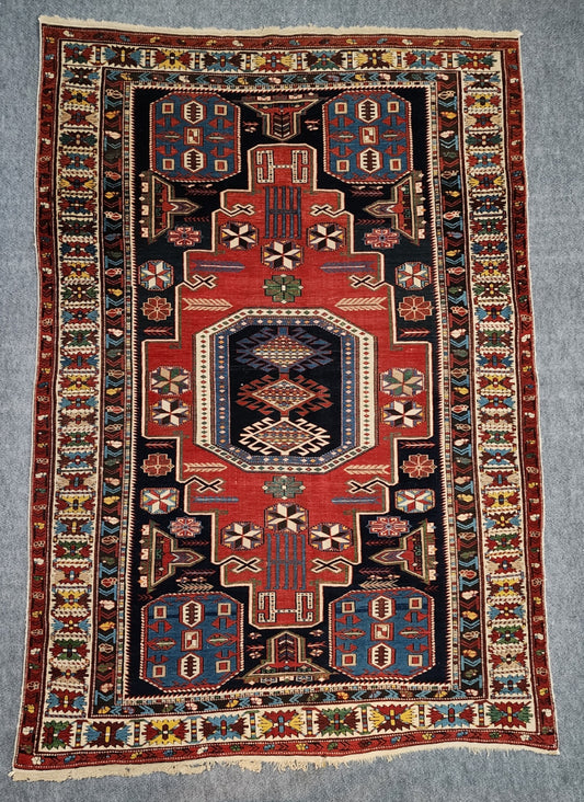 Shirvan Caucasus Collector Rug Circa 1920s