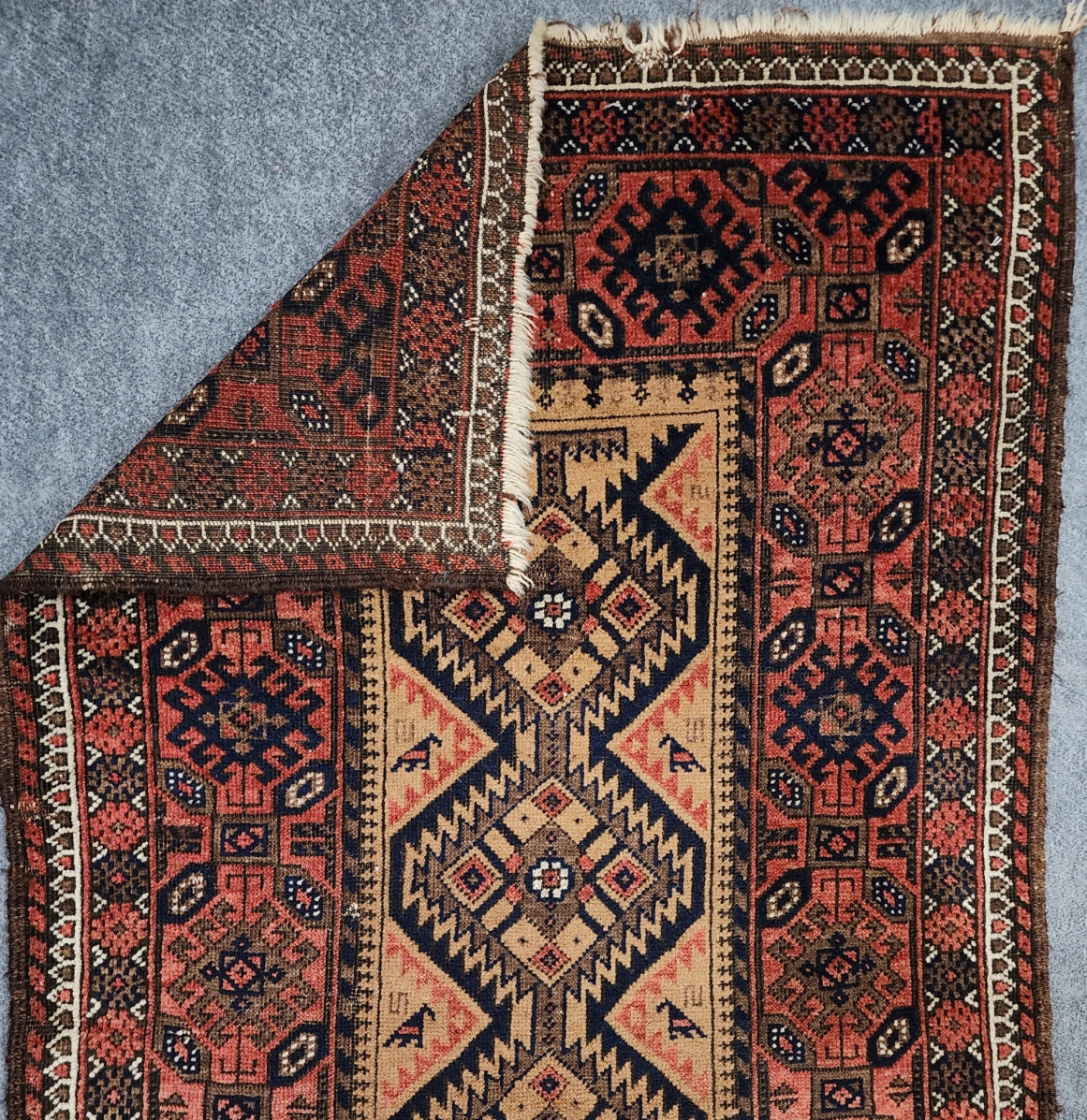 Antique Baluch Rug Circa 1900