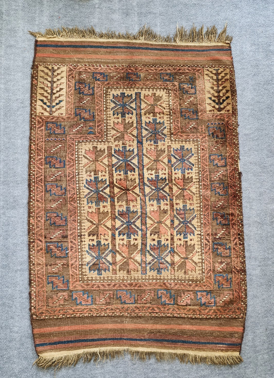 Antique Baluch Rug Circa 1900