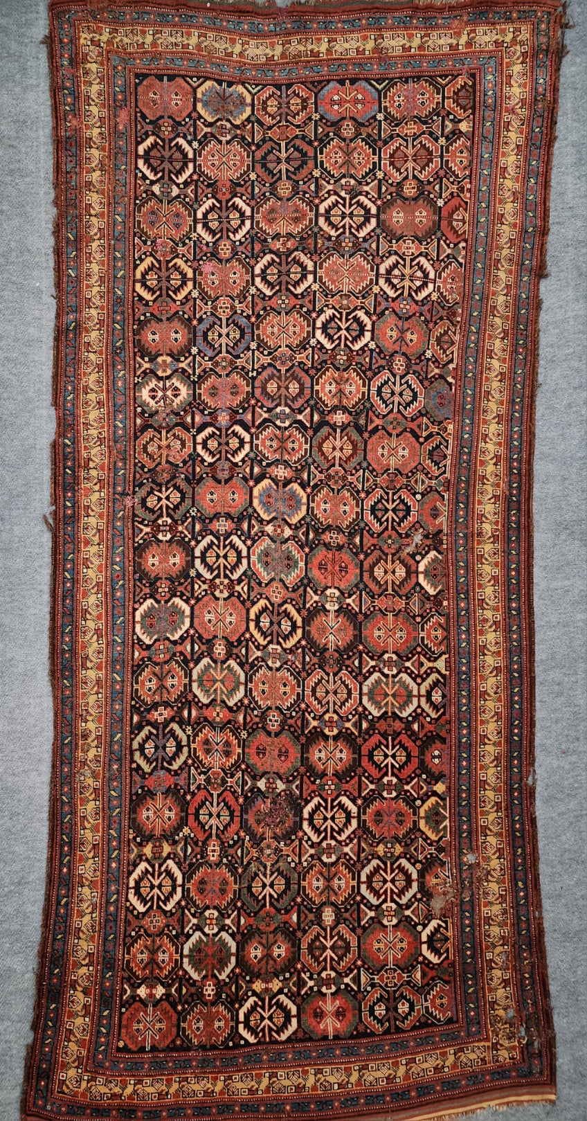 19th Century Khamseh Rug