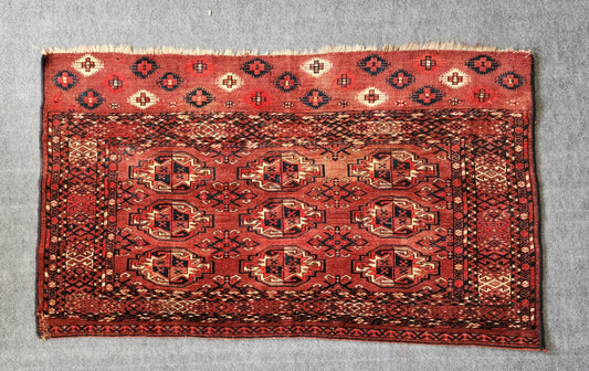 Turkmenistan Chuval Rug Circa 1900