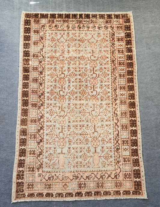 1920s Vintgage Khotan Samarkand Rug