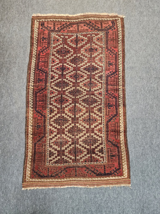 Baluch Antique Rug 19th Century