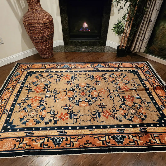 19th century nigh sai chinese rug